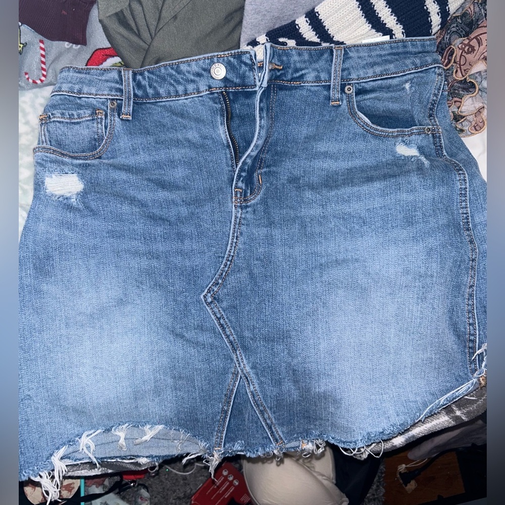 Old Navy Jean Skirt